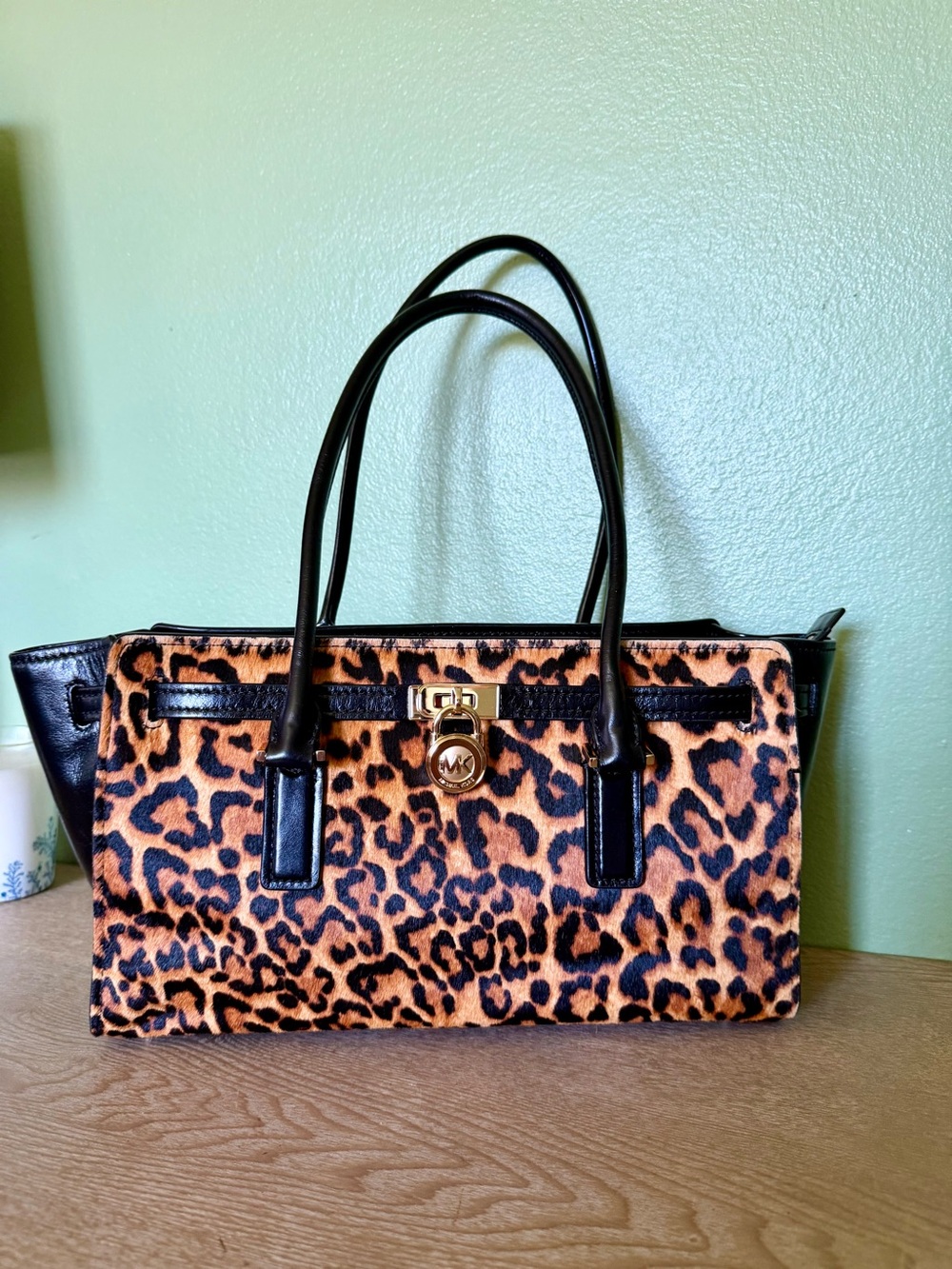 MK Calf Hair Hamilton Shoulder Bag